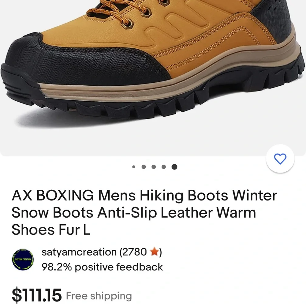New Ax Boxing boots